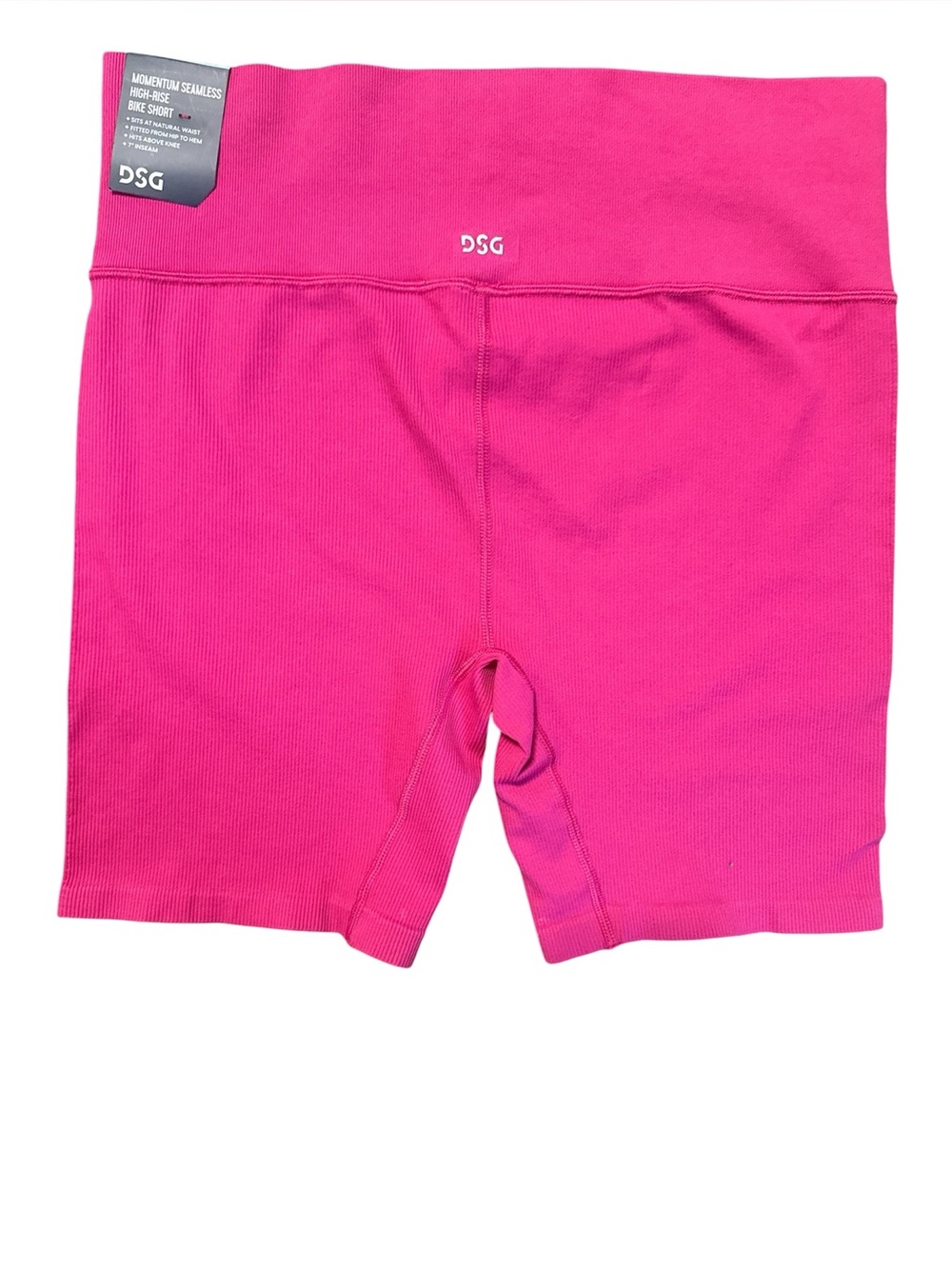 DSG Momentum Seamless High-Rise Bike Shorts - Hot Pink NWT Size XL